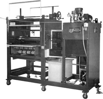 1- or 2-sided adhesive roller coater machines.  