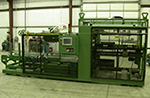 AUTOMATIC PRESS BLANK FEEDER / COATER / FEEDER FOR LARGER STEEL BLANKS